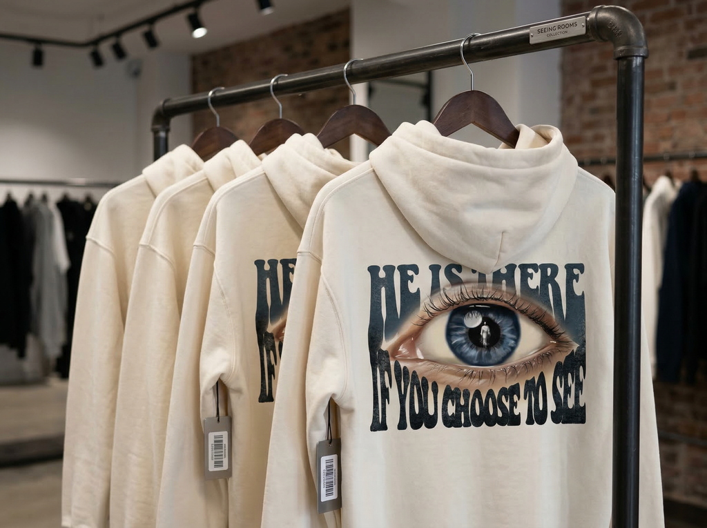He is there - Premium Hoodie