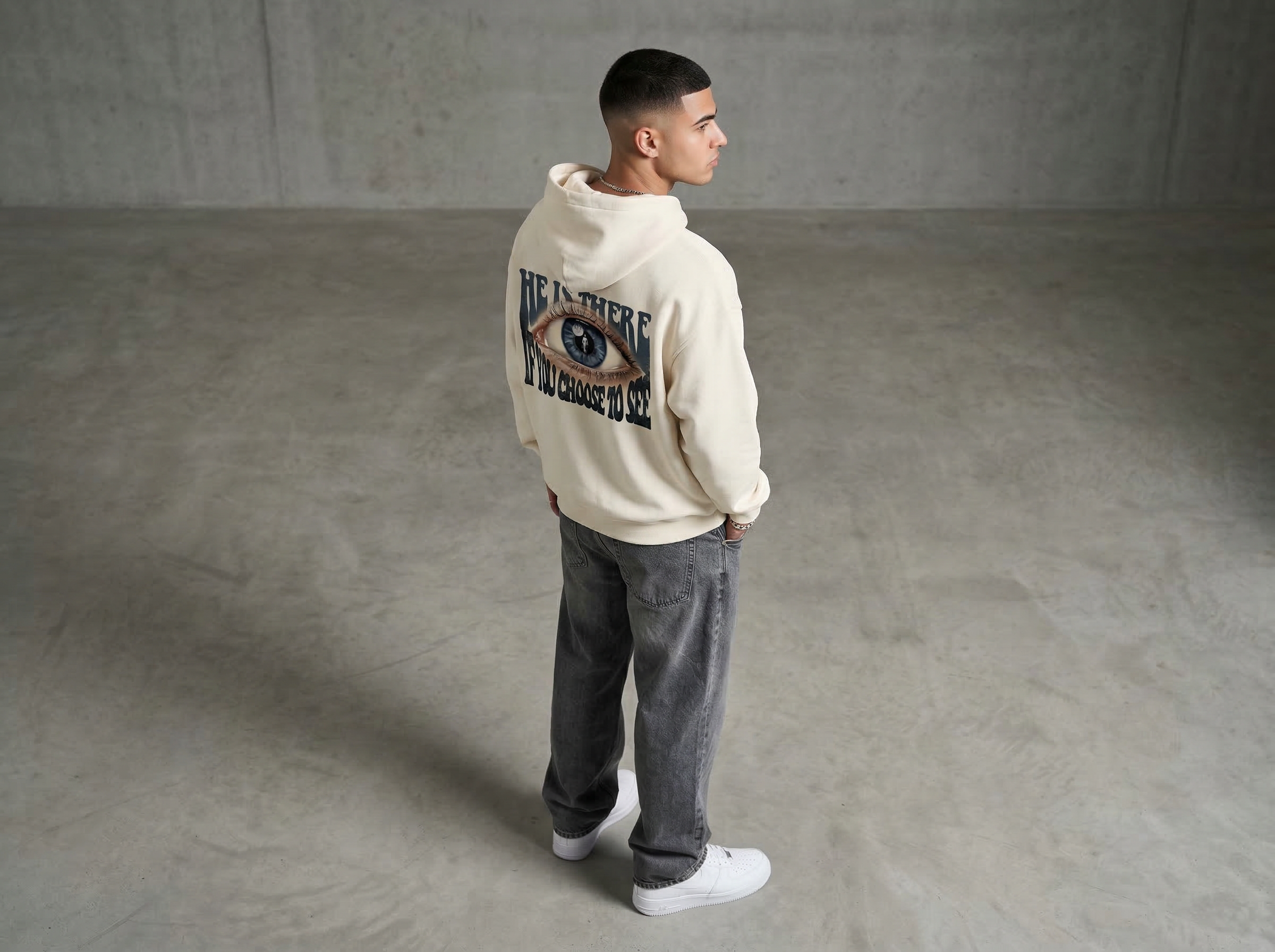 He is there - Premium Hoodie