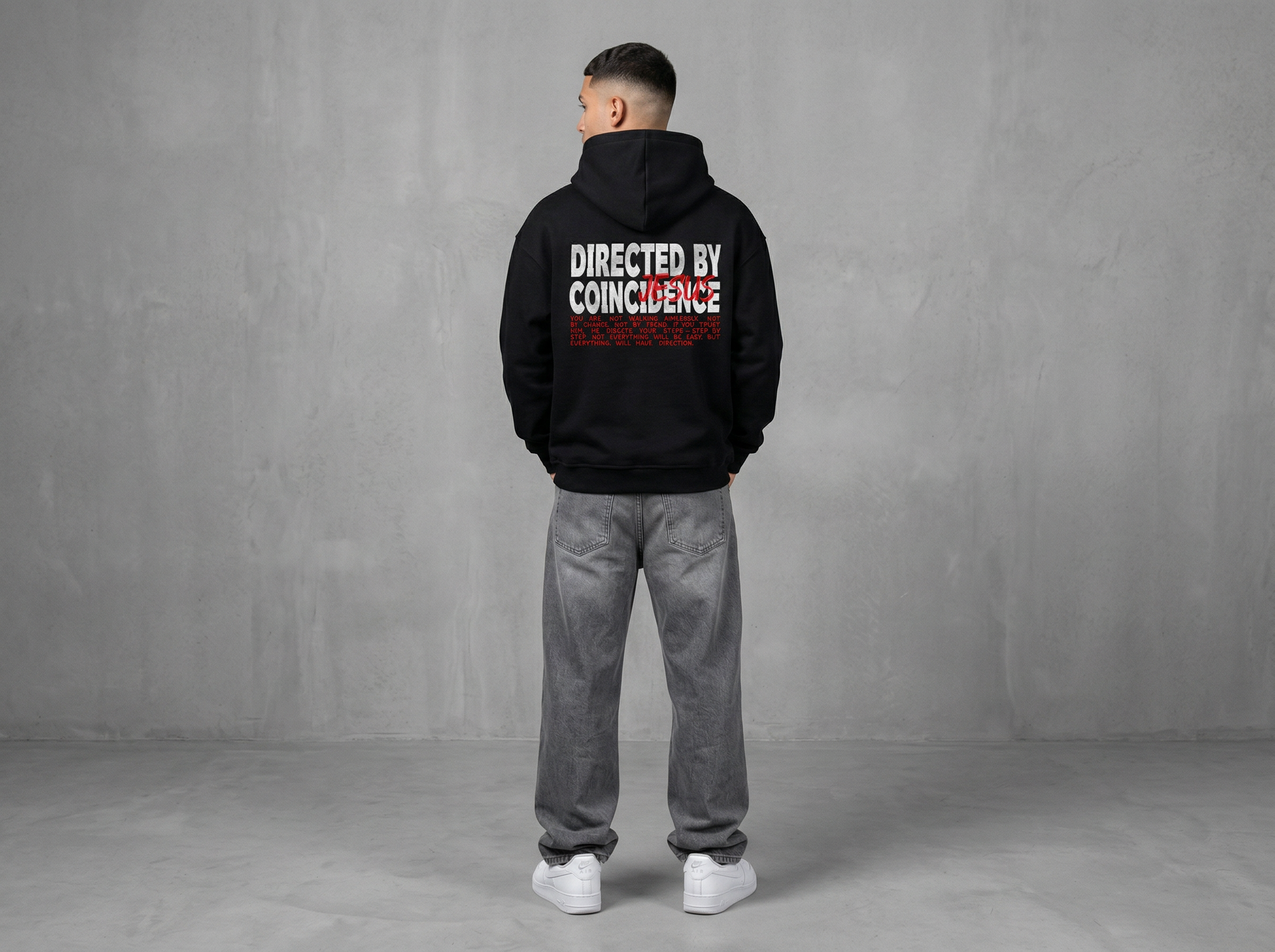 Directed by Jesus - Premium Hoodie