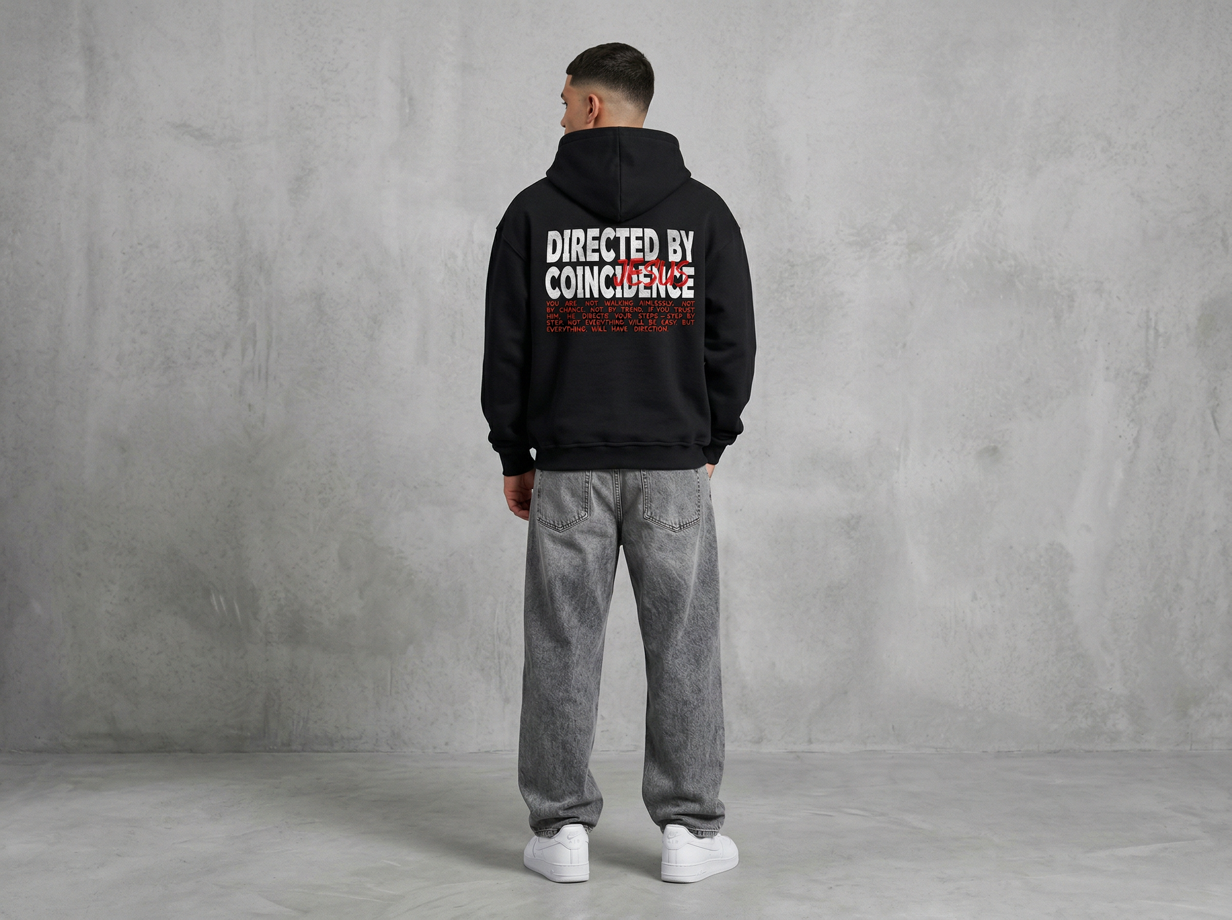 Directed by Jesus - Premium Hoodie
