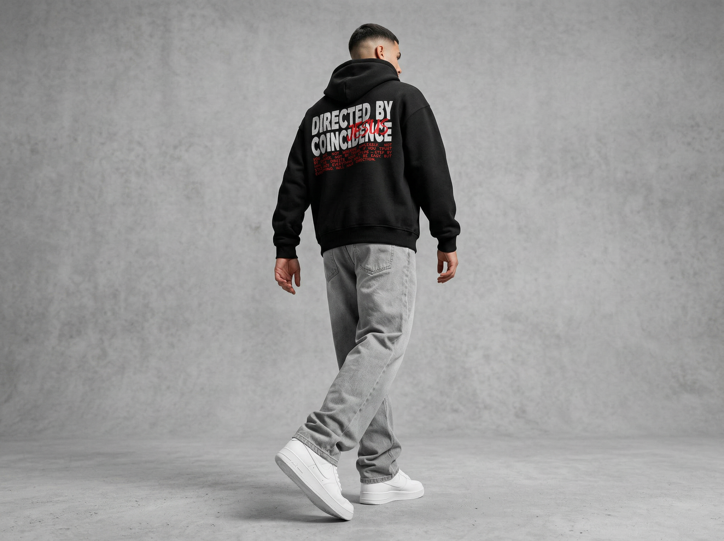 Directed by Jesus - Premium Hoodie